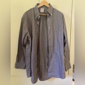Brooks brothers - black and white Checkered Shirt